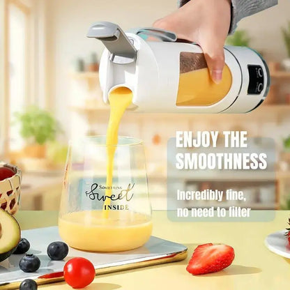 Portable Blender, USB Rechargeable Blender with LED Display for Smoothies and Liquid Diets, Small Juicer Blender, Milkshake Blender, Home Kitchen Appliance, Smoothies Blenders, Blender Smoothie Maker